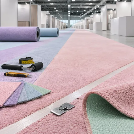 Réussir la location de moquette pour stand : stratégies événementielles pour exposants exigeants