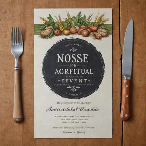 Comment obtenir et personnaliser une invitation salon agriculture gratuite à imprimer pour vos événements B2B