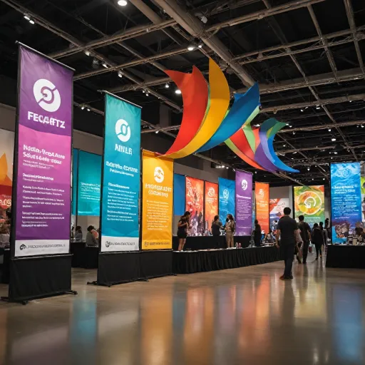Annoncez votre présence au salon : l’art de la bannière site pour attirer vos visiteurs professionnels