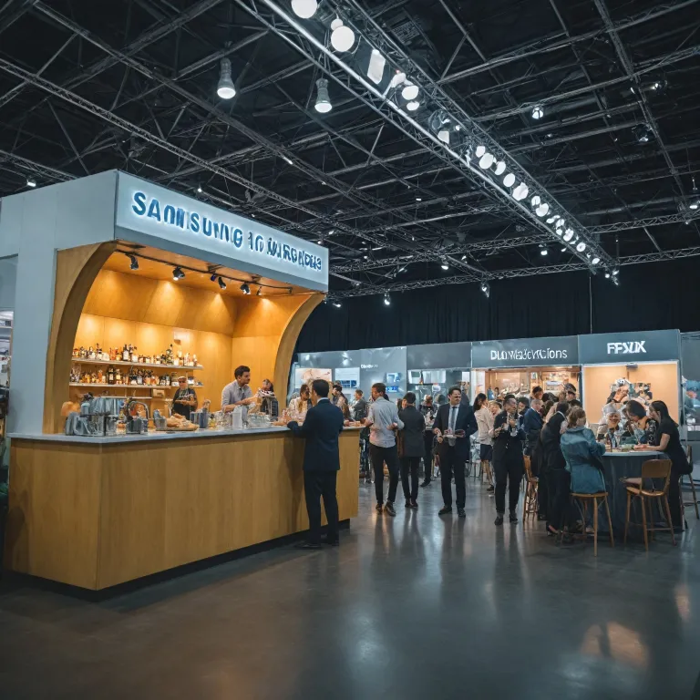 Optimiser l'expérience visiteurs grâce au catering stand salon : stratégies et innovations pour les événements professionnels