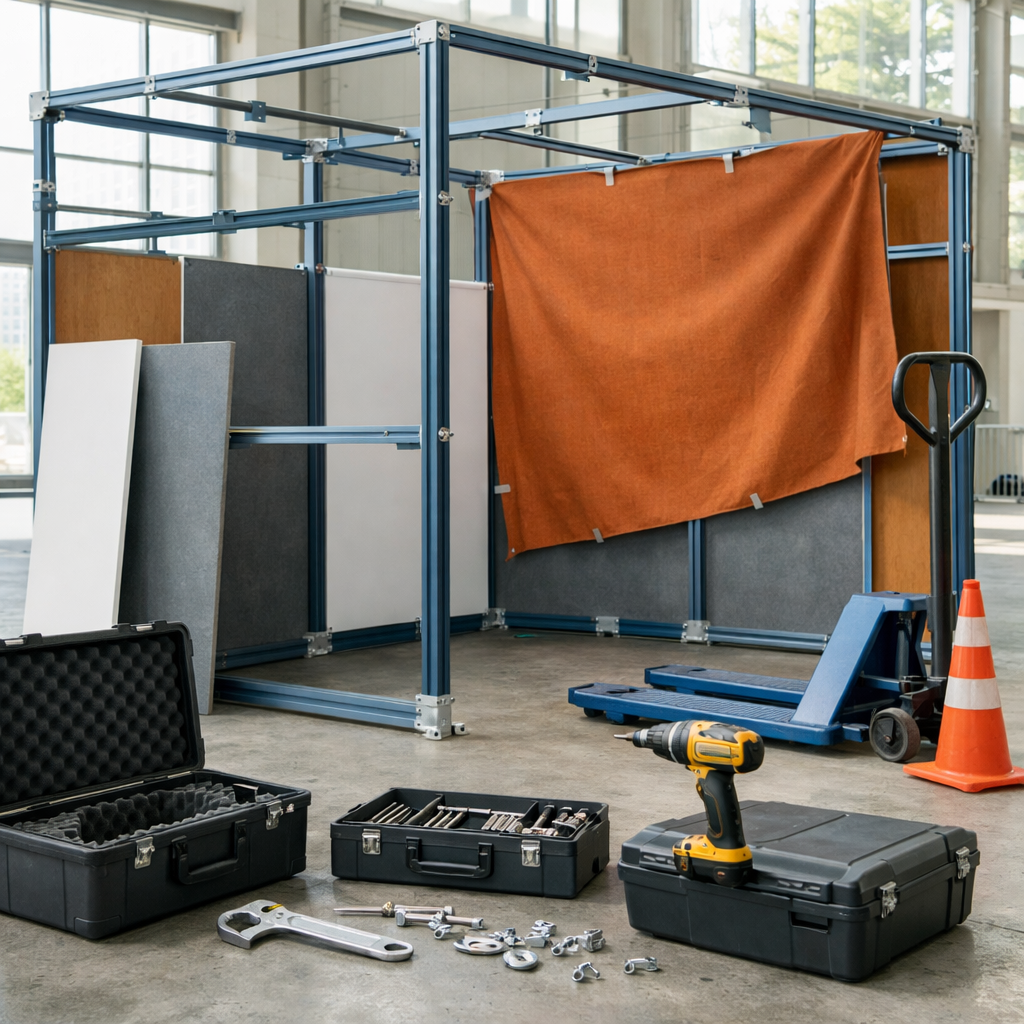 Maîtriser les dates de montage et démontage de stand pour un salon professionnel réussi