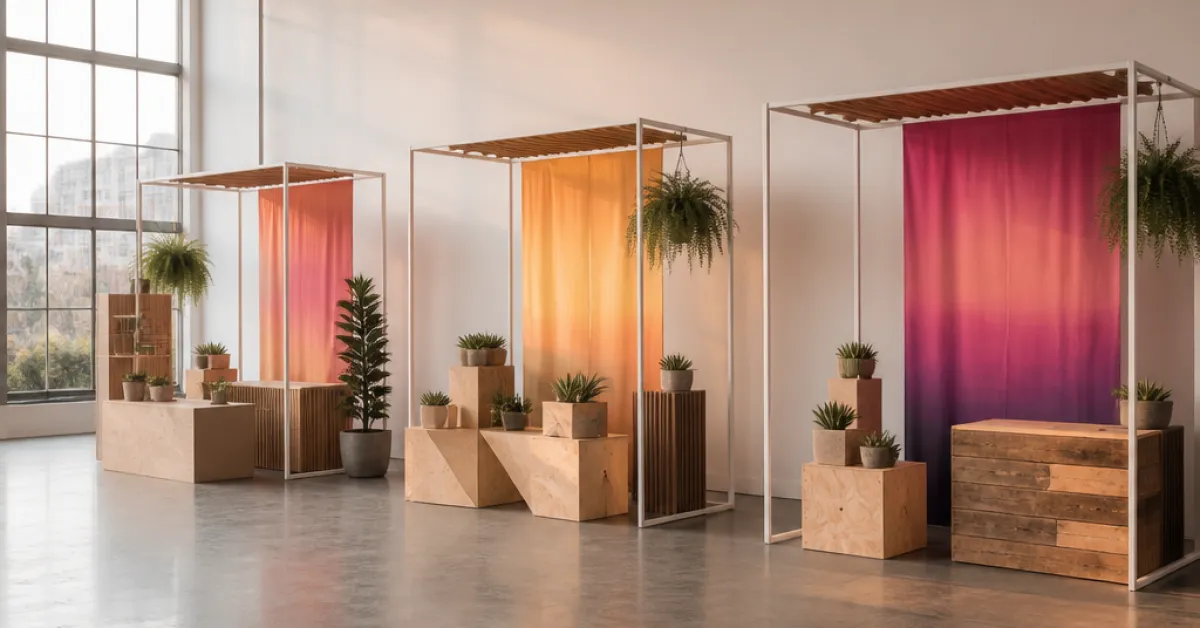 Éco-concevoir son stand sans sacrifier l'impact visuel : retours de 3 exposants engagés